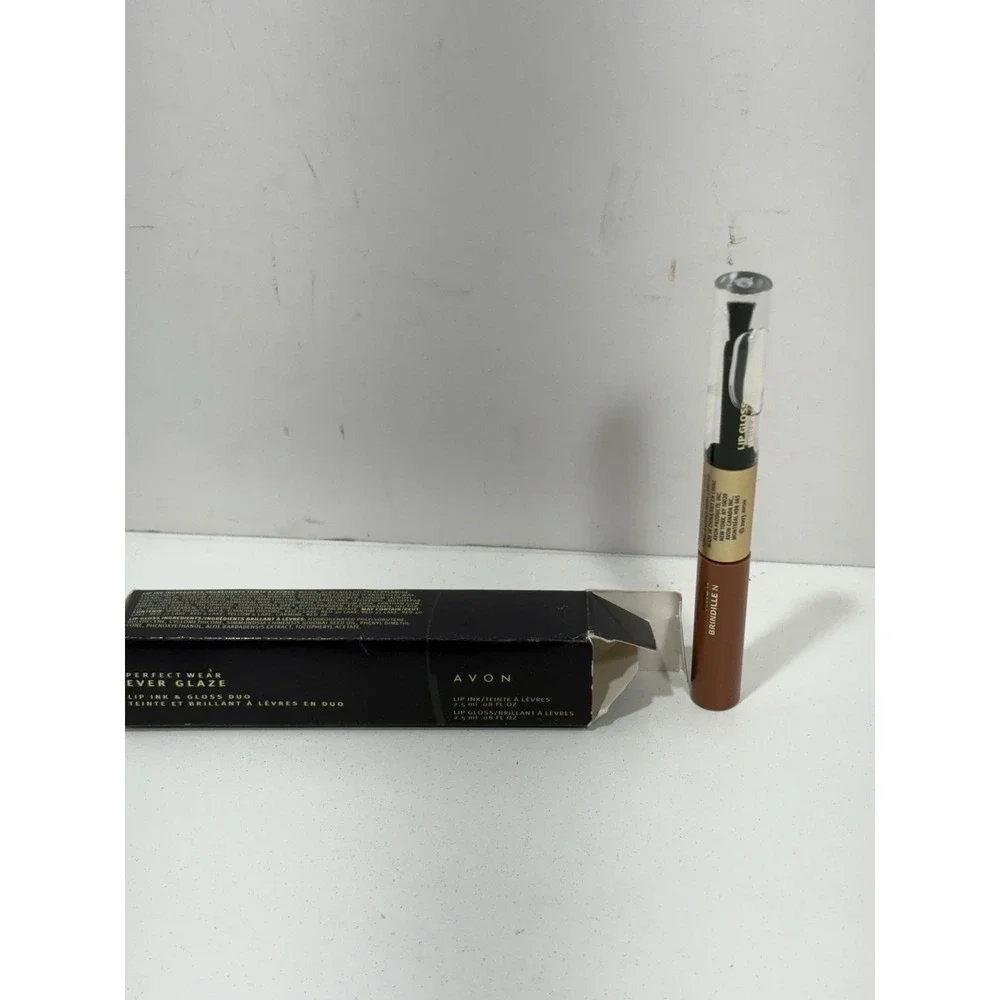 2‎ Avon Vintage Y2K Perfect Wear Ever Glaze Lipgloss Romantic + Twig & Brindille